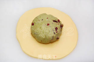 抹茶蔓越莓欧克的做法步骤：8
