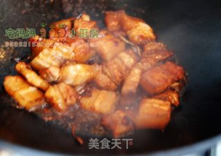 干豆角烧五花肉的做法步骤：6
