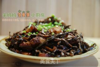 干豆角烧五花肉的做法步骤：8