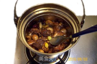 葡萄豆沙八宝饭 太子八宝焖乳鸽 “免火再煮一锅焖”的做法步骤：34