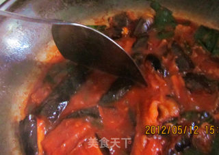 烧虎皮茄子的做法步骤：10