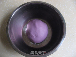 紫糯鲜肉汤圆的做法步骤：7