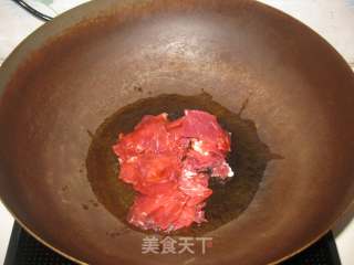 胡萝卜炒牛肉的做法步骤：5