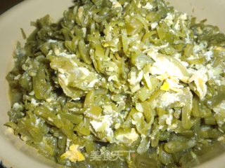 豆角鸡蛋打卤面的做法步骤：16