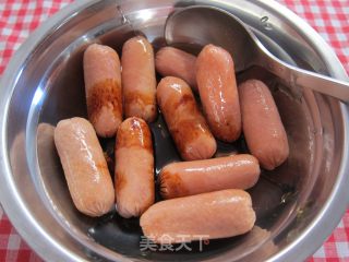 蜜糖小香肠的做法步骤：2