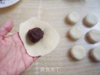 自制红豆饼的做法步骤：8