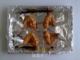 蜜汁烤鸡翅的做法步骤：3