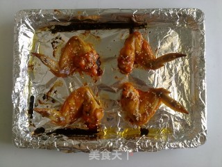 蜜汁烤鸡翅的做法步骤：4