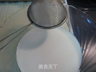 鲜杏仁奶炖蛋的做法步骤：5