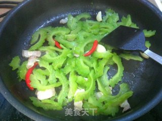 苦瓜肉片的做法步骤：6