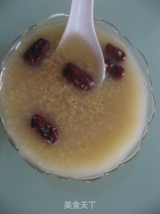 红枣小米燕麦粥的做法步骤：5