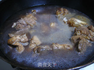 豆角土豆炖腔骨的做法步骤：9