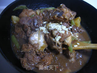 豆角土豆炖腔骨的做法步骤：12