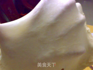 桑葚酱奶油排包的做法步骤：5