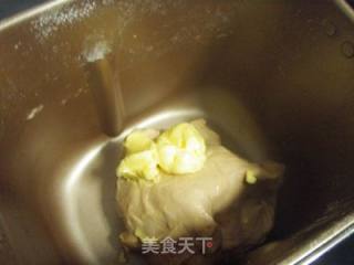焦糖咖啡面包卷的做法步骤：3