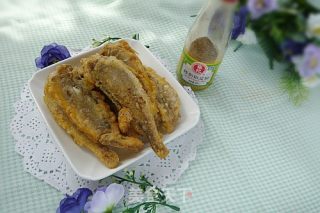 椒盐小黄鱼的做法步骤：7