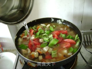 一个人的晚餐---番茄咖喱鸡的做法步骤：5