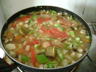 一个人的晚餐---番茄咖喱鸡的做法步骤：6