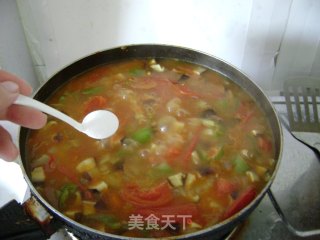 一个人的晚餐---番茄咖喱鸡的做法步骤：7