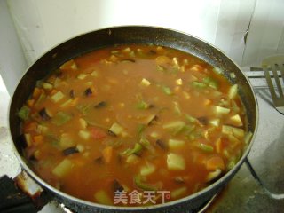 一个人的晚餐---番茄咖喱鸡的做法步骤：8