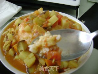 一个人的晚餐---番茄咖喱鸡的做法步骤：10