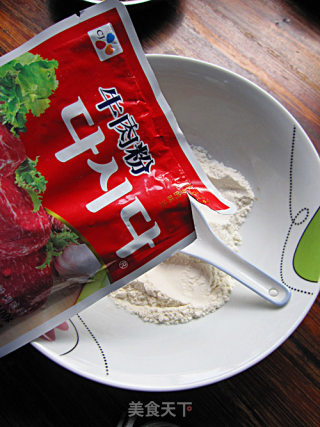 健康美味早餐——葱香南瓜花鸡蛋煎饼的做法步骤：4