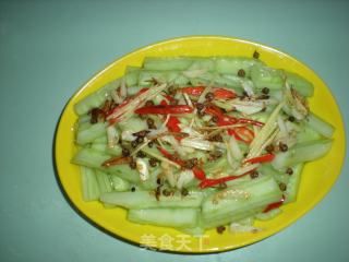 油泼青瓜的做法步骤：5