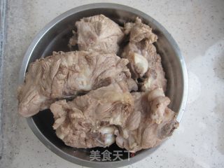 东北菜脊骨炖小白菜的做法步骤：5