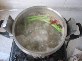 东北菜脊骨炖小白菜的做法步骤：7
