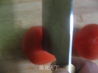 老公的生日面——西红柿鸡蛋手擀面的做法步骤：4