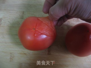 老公的生日面——西红柿鸡蛋手擀面的做法步骤：5
