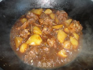 土豆炖排骨的做法步骤：6