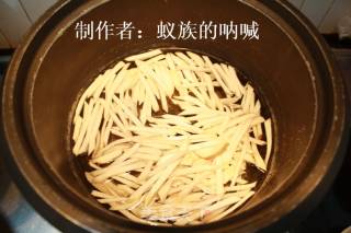 杏鲍菇炒肉丝的做法步骤：3