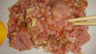 杏鲍菇肉馅饺子的做法步骤：2