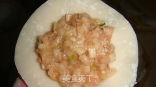 杏鲍菇肉馅饺子的做法步骤：6