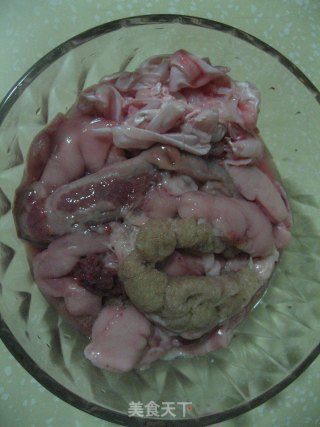 鱼杂炖豆腐的做法步骤：3