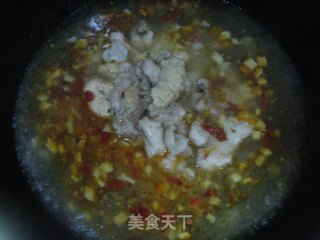 鱼杂炖豆腐的做法步骤：20