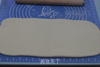 可可双色馒头的做法步骤：5