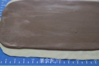 可可双色馒头的做法步骤：8