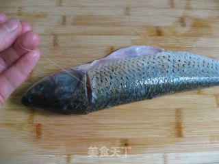 侉炖草鱼的做法步骤：2