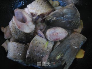 侉炖草鱼的做法步骤：8