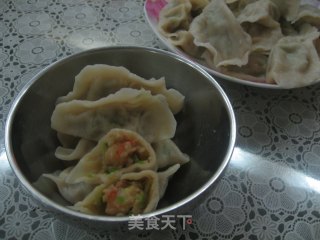 鲜虾西葫饺子的做法步骤：30