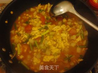 鸡蛋拽面的做法步骤：9