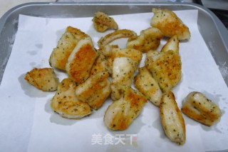 香草鸡胸块儿的做法步骤：6