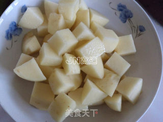 少油版东北家常菜——酱香地三鲜的做法步骤：4