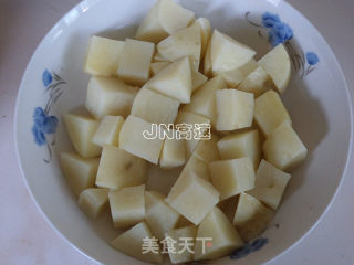 少油版东北家常菜——酱香地三鲜的做法步骤：6