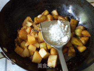 少油版东北家常菜——酱香地三鲜的做法步骤：12