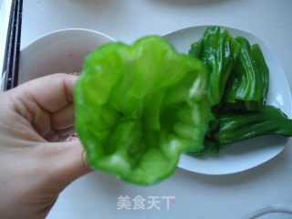 简单的下饭菜---辣椒塞肉的做法步骤：2