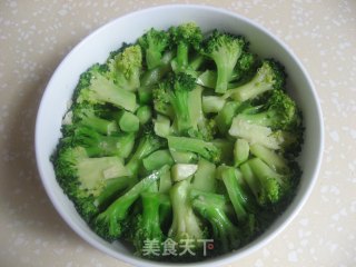 蒜蓉西兰花的做法步骤：6