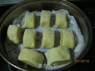 南瓜馒头的做法步骤：4
